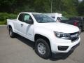 2019 Summit White Chevrolet Colorado WT Extended Cab  photo #7