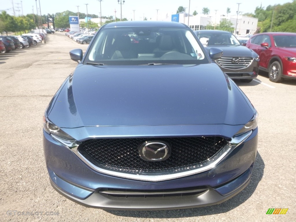 2019 CX-5 Touring AWD - Eternal Blue Mica / Black photo #4