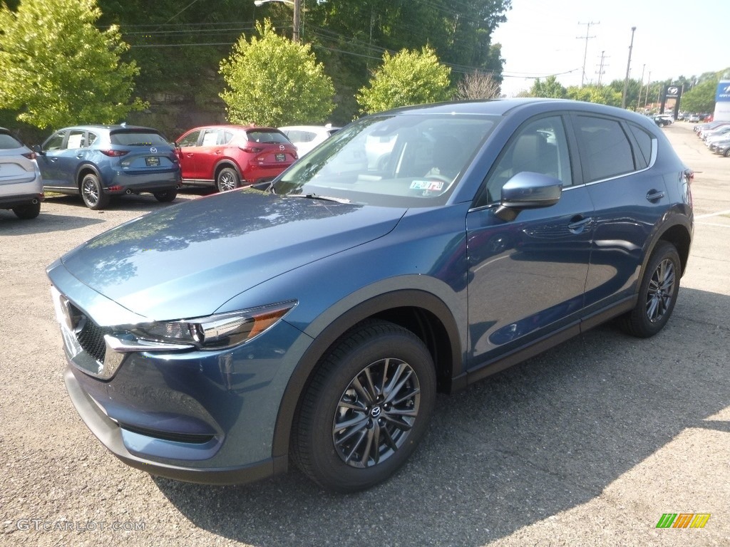 2019 CX-5 Touring AWD - Eternal Blue Mica / Black photo #5
