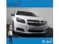 Summit White 2013 Chevrolet Malibu LS