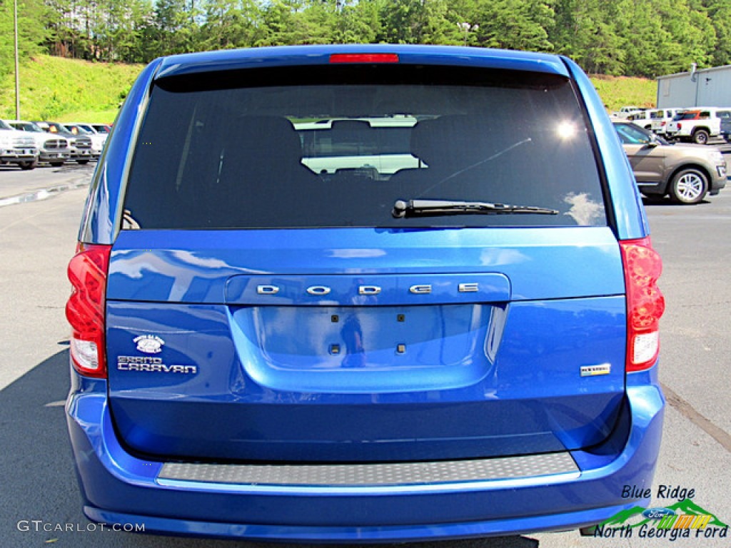 2013 Grand Caravan SE - Blue Streak Pearl / Black/Light Graystone photo #4