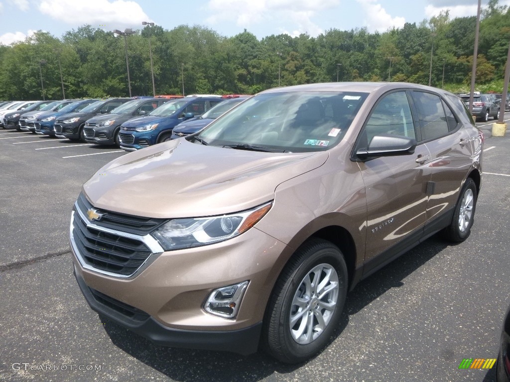 2019 Equinox LS AWD - Sandy Ridge Metallic / Medium Ash Gray photo #1