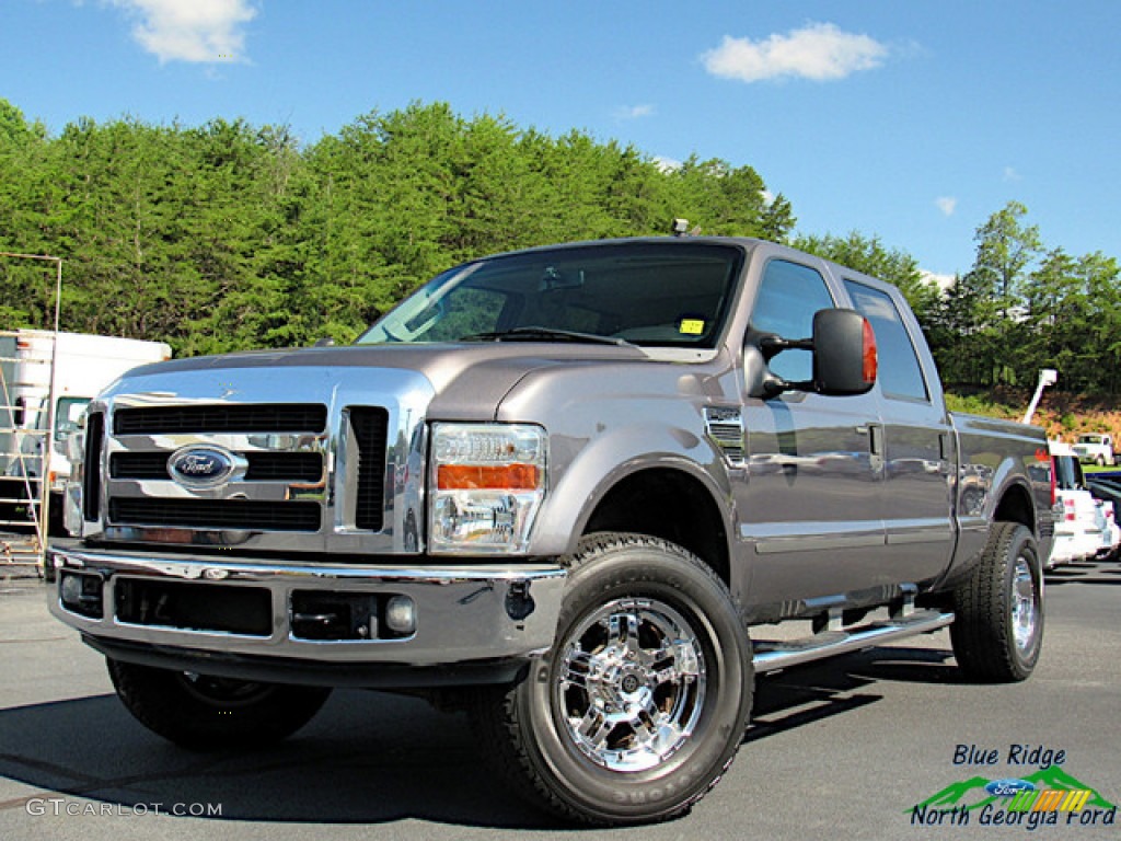 Dark Shadow Grey Metallic Ford F250 Super Duty