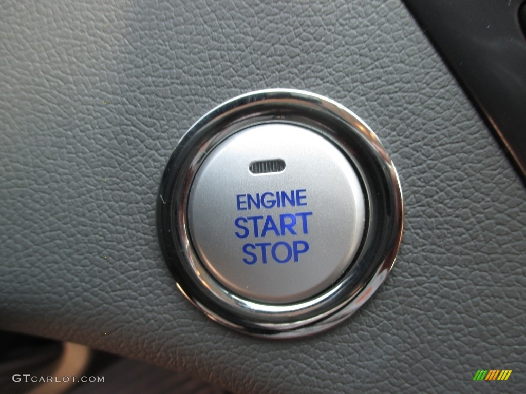 2013 Sonata Hybrid Limited - Blue Sky Metallic / Gray photo #20