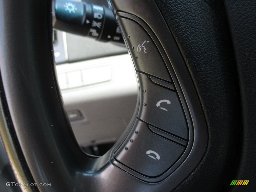 2013 Sonata Hybrid Limited - Blue Sky Metallic / Gray photo #21