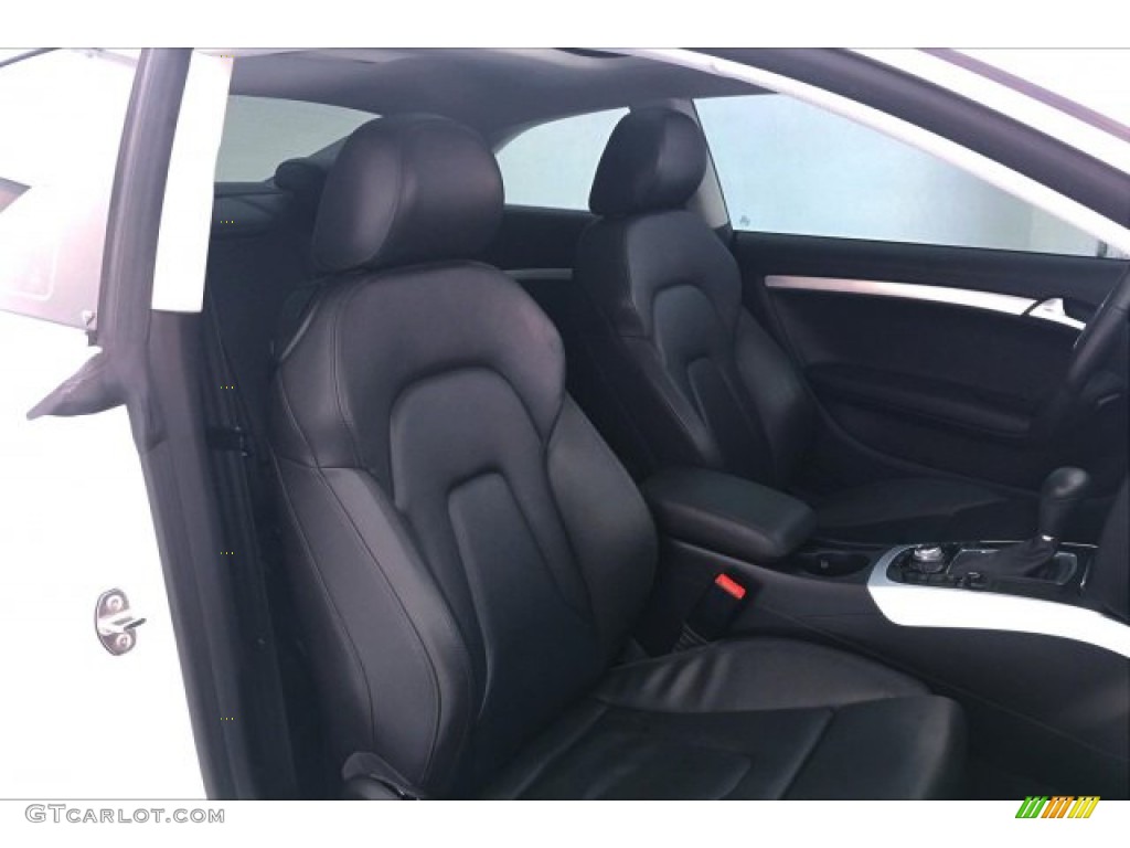2011 A5 2.0T quattro Coupe - Ibis White / Black photo #6