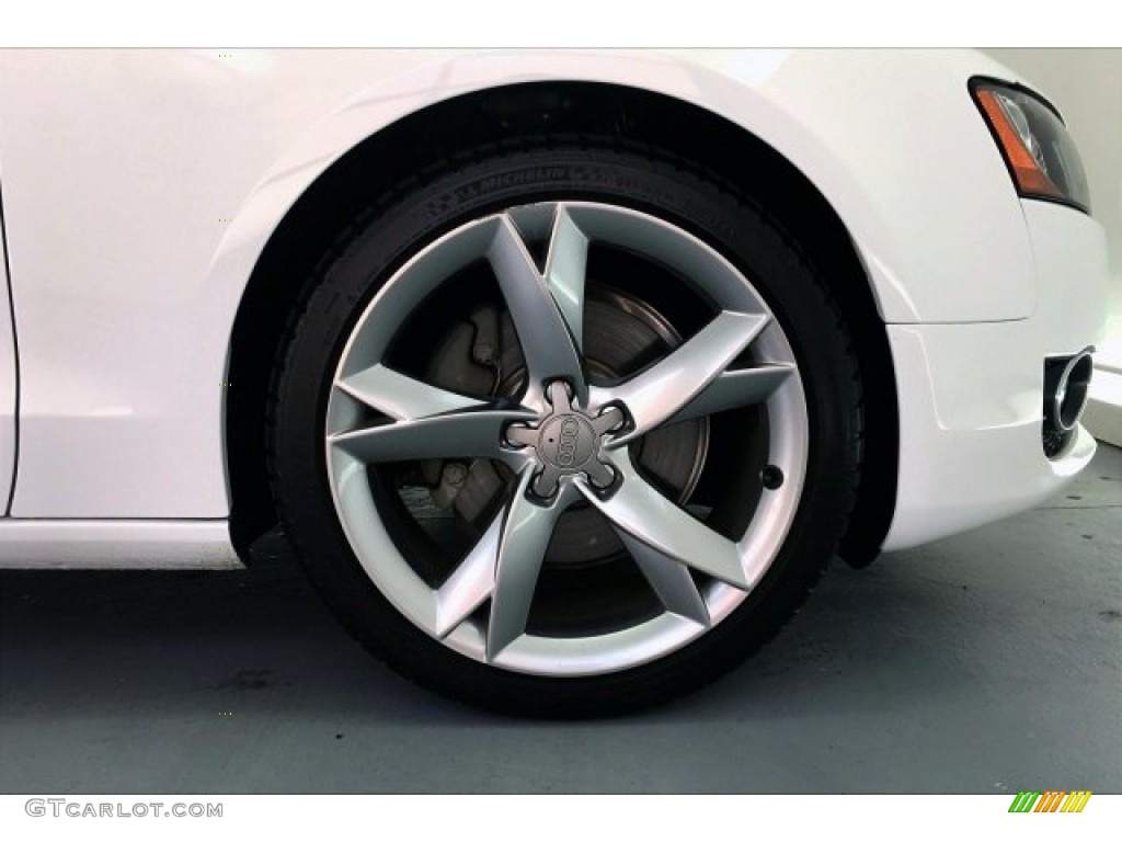 2011 A5 2.0T quattro Coupe - Ibis White / Black photo #8