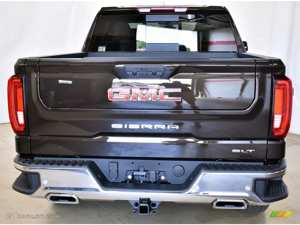 2019 Sierra 1500 SLT Crew Cab 4WD - Deep Mahogany Metallic / Dark Walnut/­Slate photo #3