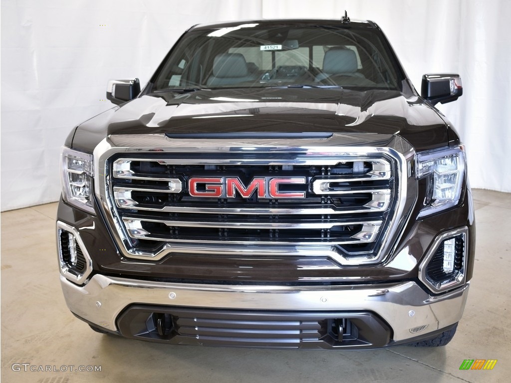 2019 Sierra 1500 SLT Crew Cab 4WD - Deep Mahogany Metallic / Dark Walnut/­Slate photo #4