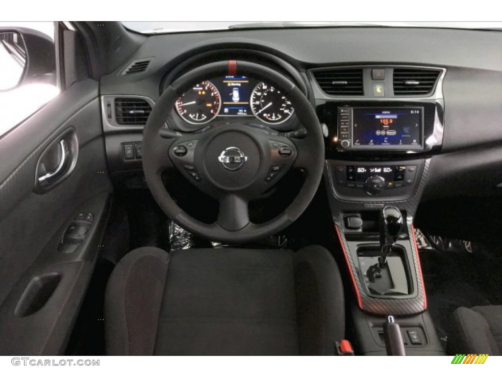 2019 Nissan Sentra NISMO Charcoal Dashboard Photo #134439030