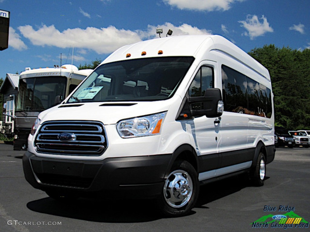2019 Transit Passenger Wagon XLT 350 HR Long - Oxford White / Charcoal black photo #1