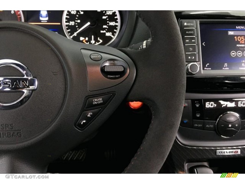 2019 Nissan Sentra NISMO Steering Wheel Photos