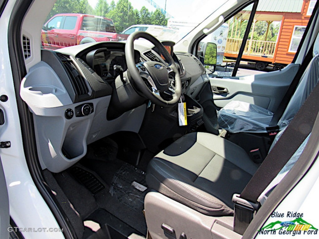 2019 Transit Passenger Wagon XLT 350 HR Long - Oxford White / Charcoal black photo #9