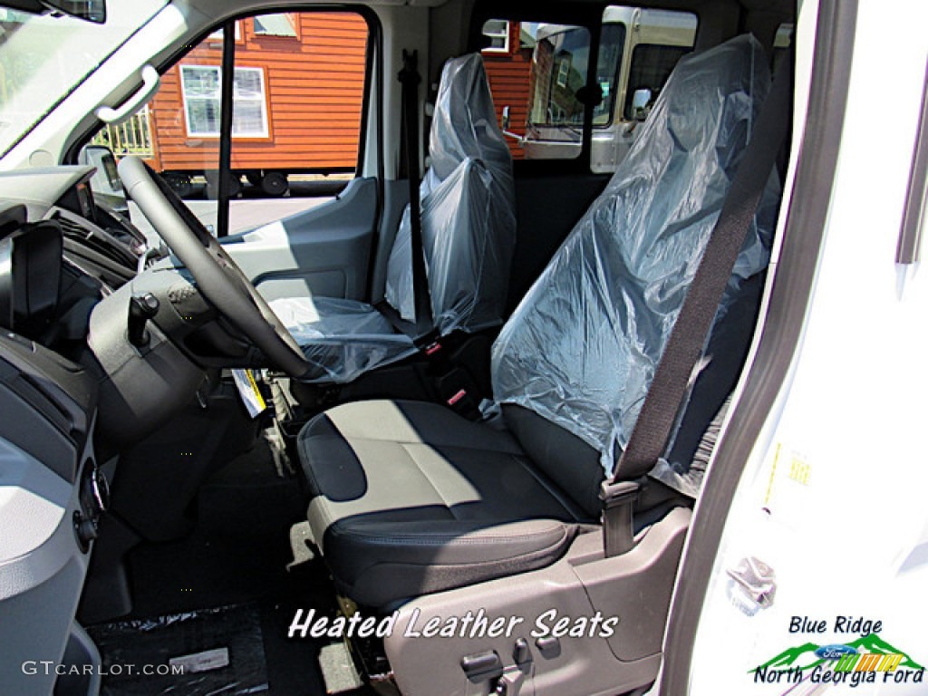 2019 Transit Passenger Wagon XLT 350 HR Long - Oxford White / Charcoal black photo #10