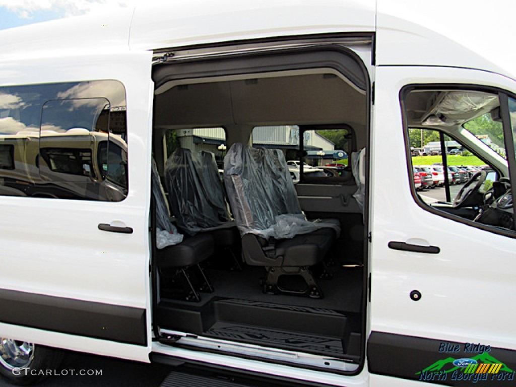 2019 Transit Passenger Wagon XLT 350 HR Long - Oxford White / Charcoal black photo #13
