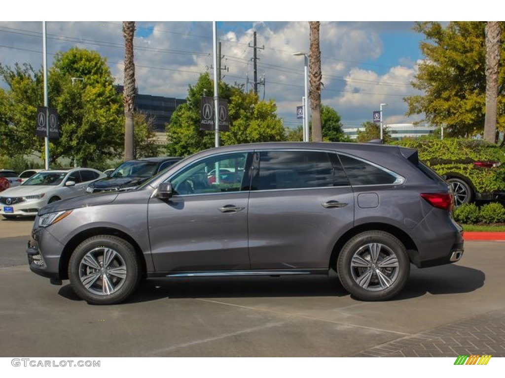 2019 MDX  - Modern Steel Metallic / Ebony photo #4