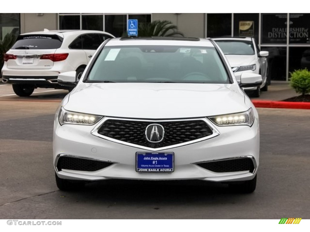 2020 TLX Technology Sedan - Platinum White Pearl / Ebony photo #2