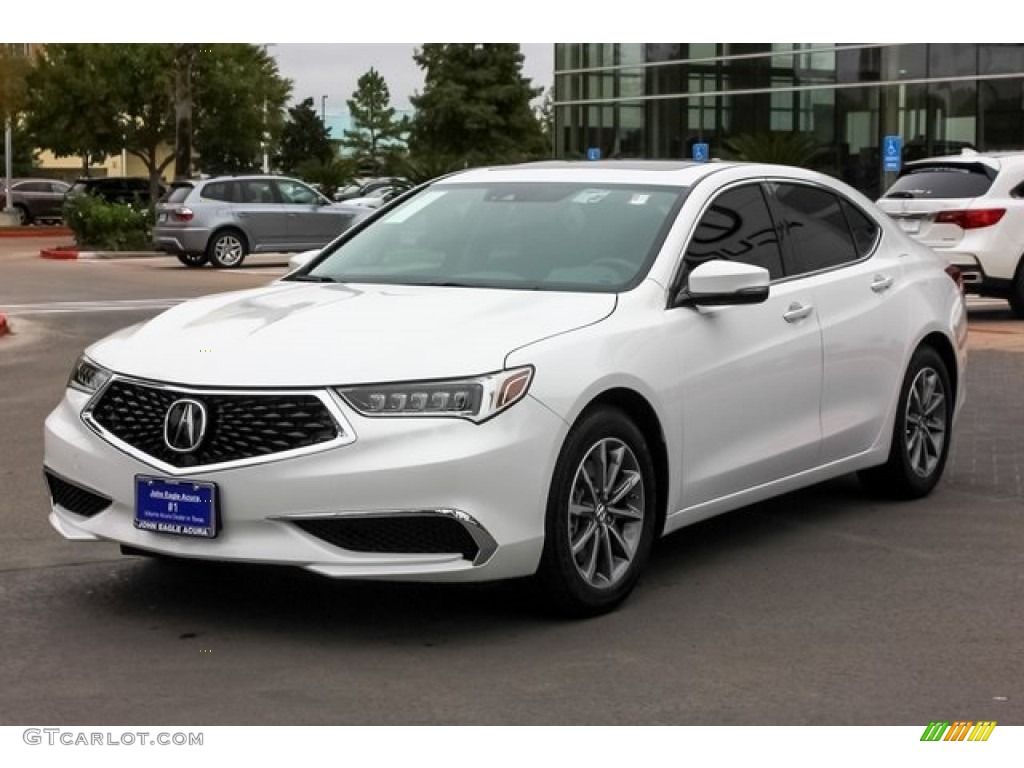 2020 TLX Technology Sedan - Platinum White Pearl / Ebony photo #3