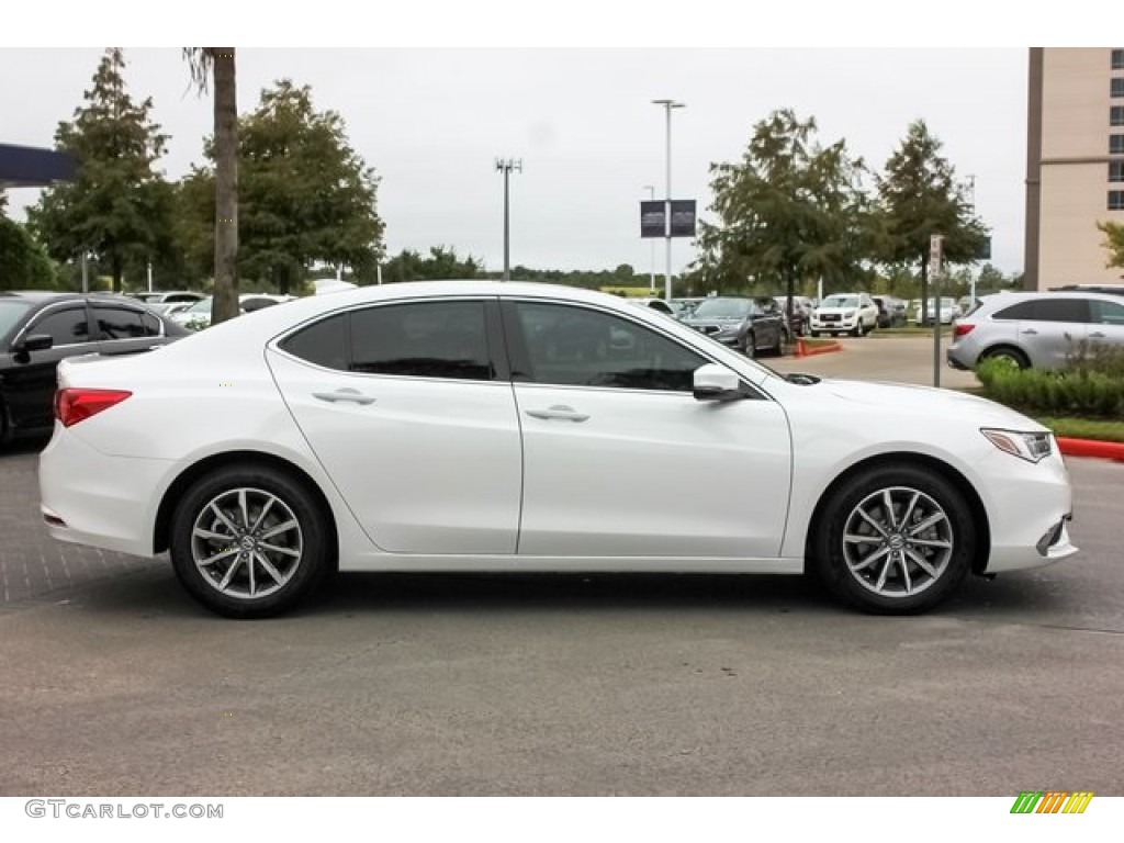Platinum White Pearl 2020 Acura TLX Technology Sedan Exterior Photo #134440638