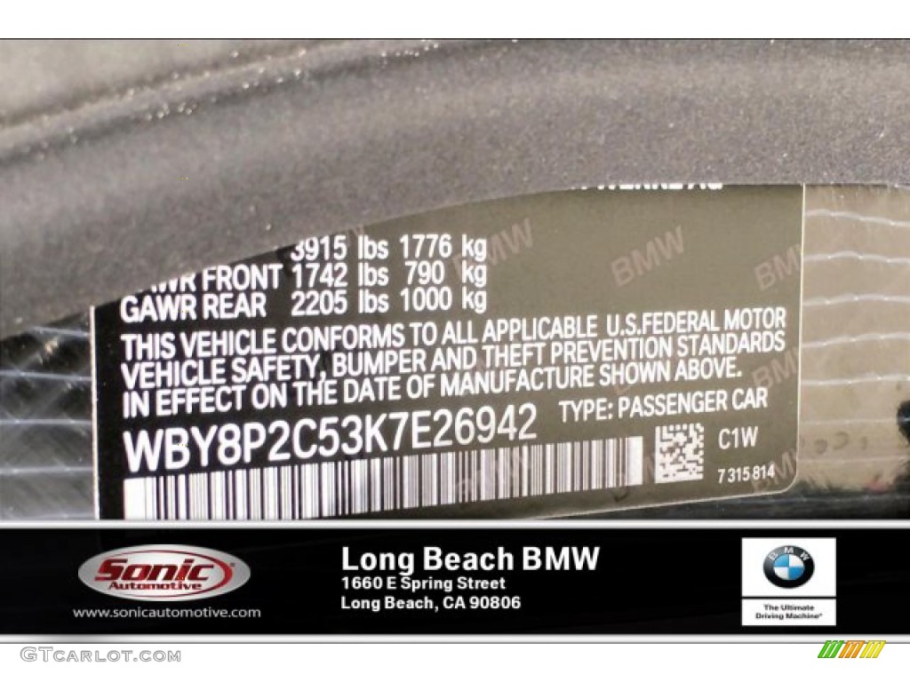 2019 i3  - Imperial Blue Metallic / Giga Brown Natural/Carum Spice Grey Wool photo #11