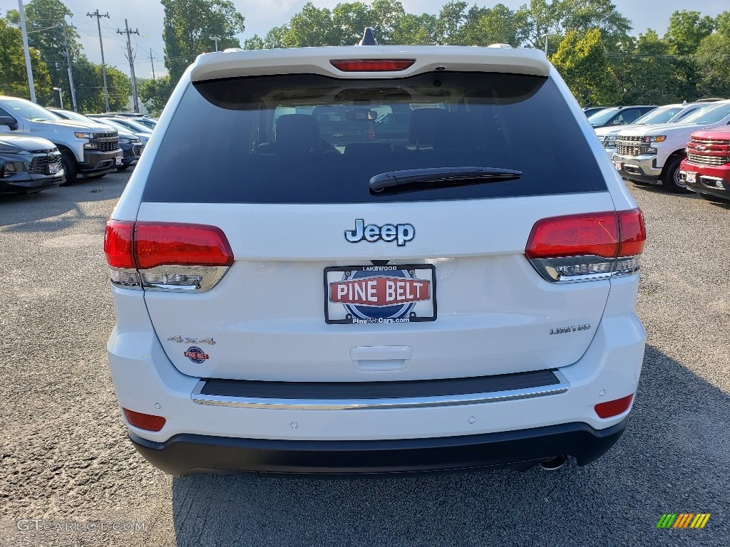 2019 Grand Cherokee Limited 4x4 - Bright White / Light Frost Beige/Black photo #5