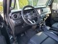 Black 2020 Jeep Gladiator Overland 4x4 Interior Color