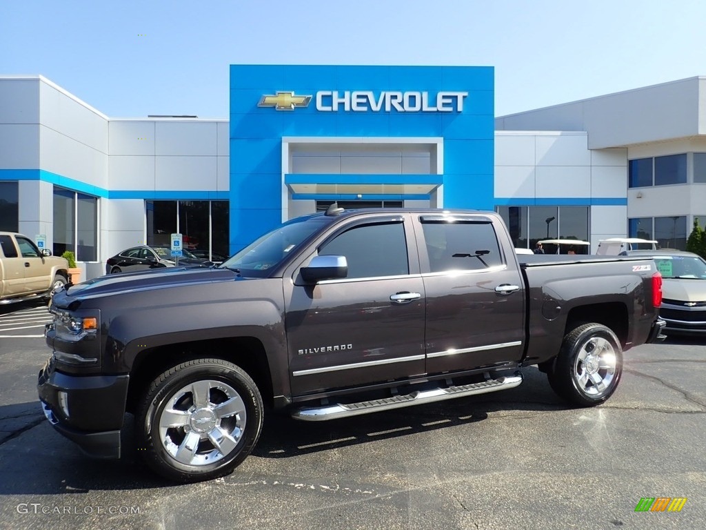 2016 Silverado 1500 LTZ Crew Cab 4x4 - Tungsten Metallic / Jet Black photo #1