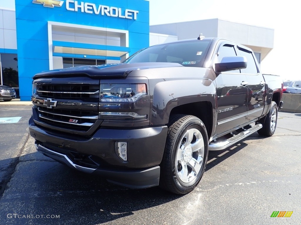 2016 Silverado 1500 LTZ Crew Cab 4x4 - Tungsten Metallic / Jet Black photo #2