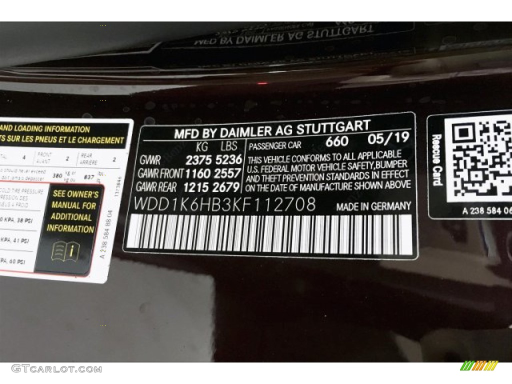 2019 E 450 Cabriolet - Rubellite Red Metallic / Macchiato Beige/Espresso photo #11