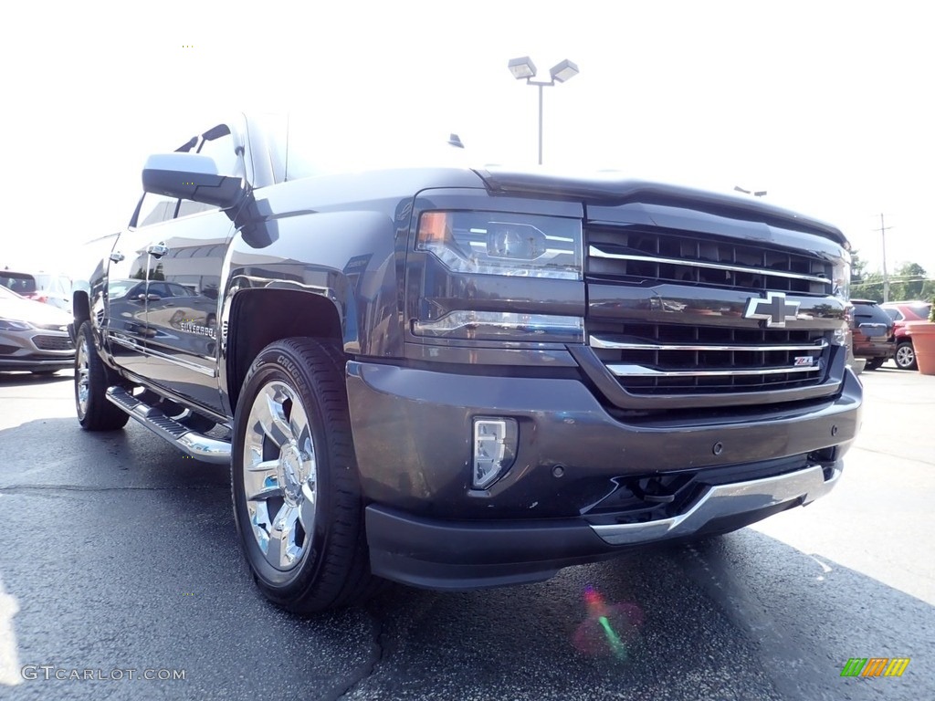 2016 Silverado 1500 LTZ Crew Cab 4x4 - Tungsten Metallic / Jet Black photo #11