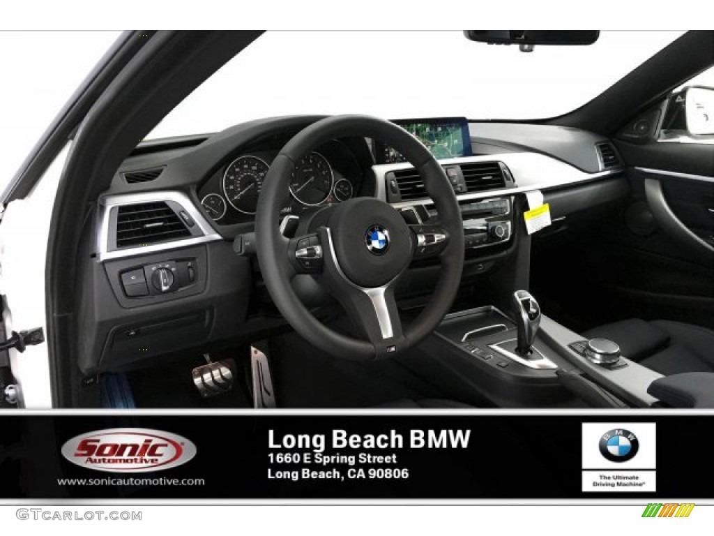 2019 4 Series 440i Coupe - Alpine White / Night Blue photo #4