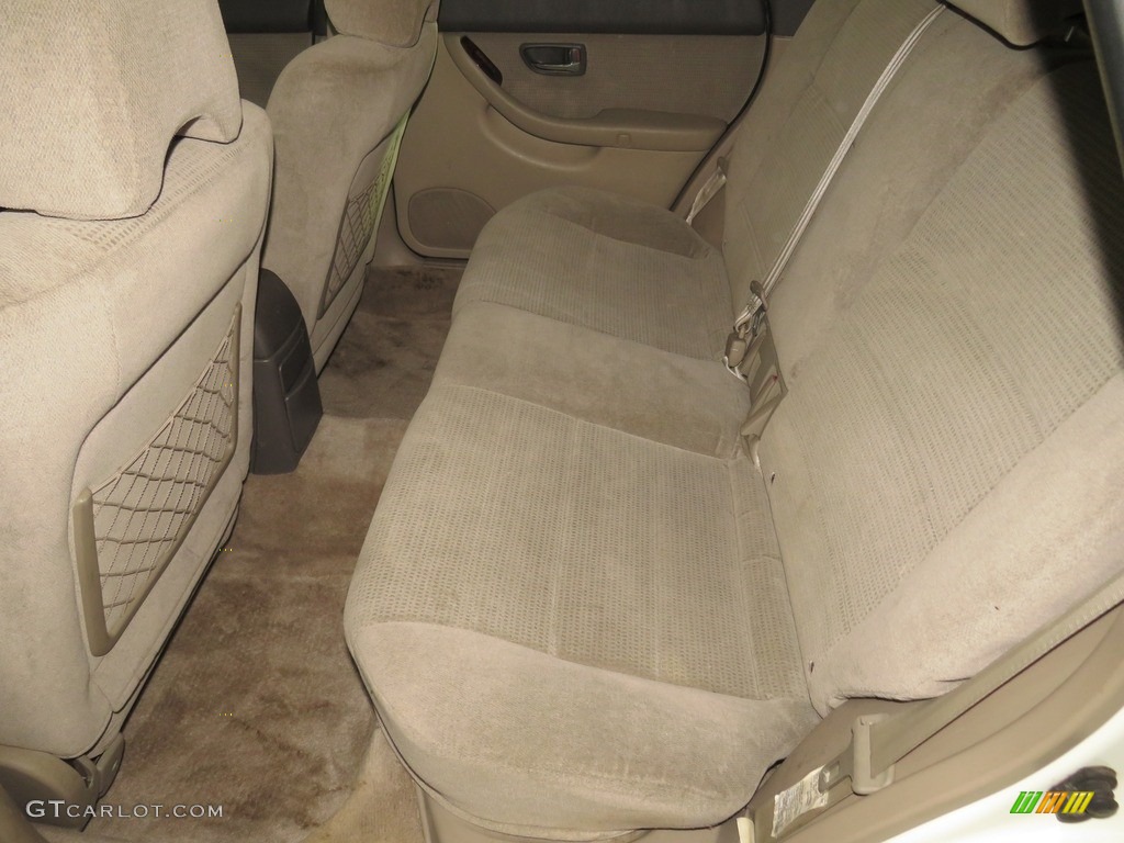 2003 Outback Wagon - White Frost Pearl / Gray photo #20