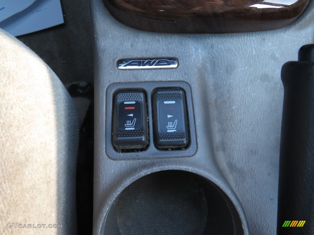 2003 Outback Wagon - White Frost Pearl / Gray photo #35