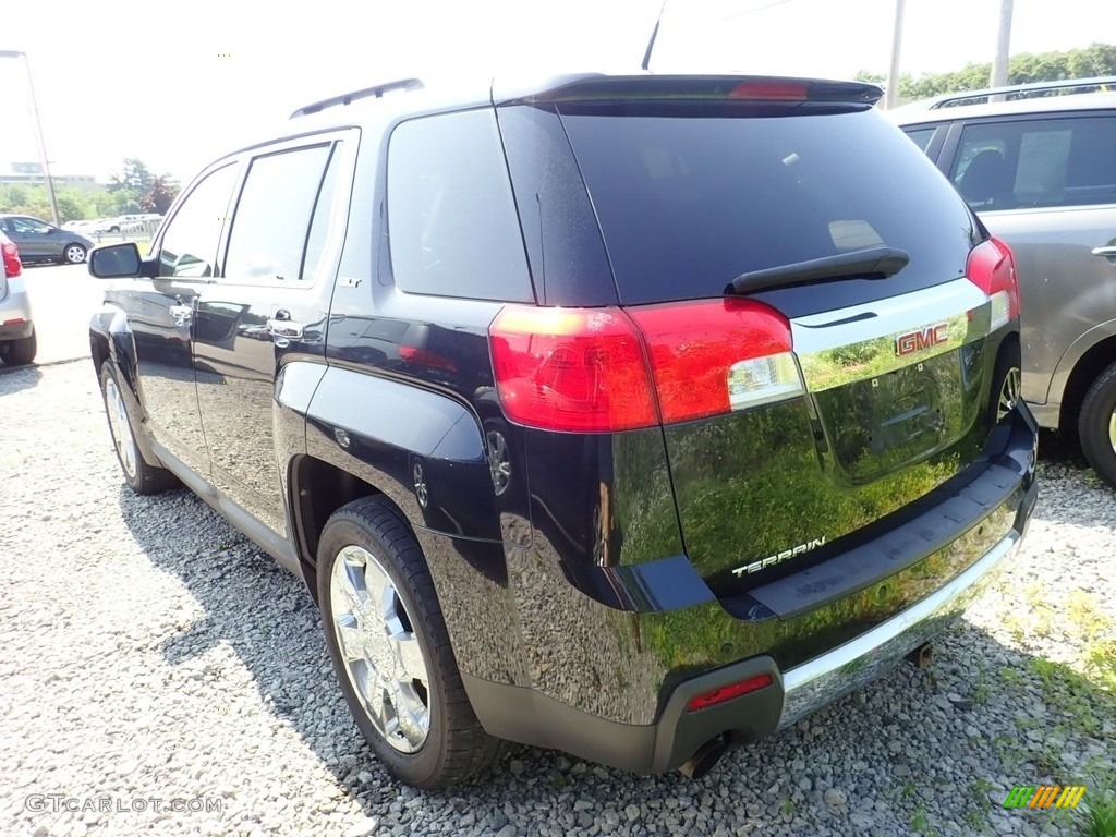 2011 Terrain SLT - Carbon Black Metallic / Jet Black photo #2