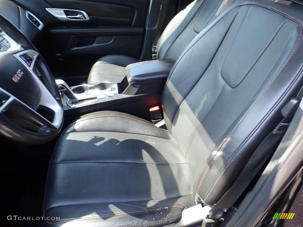 2011 Terrain SLT - Carbon Black Metallic / Jet Black photo #7