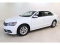 Pure White - Passat S Sedan Photo No. 3