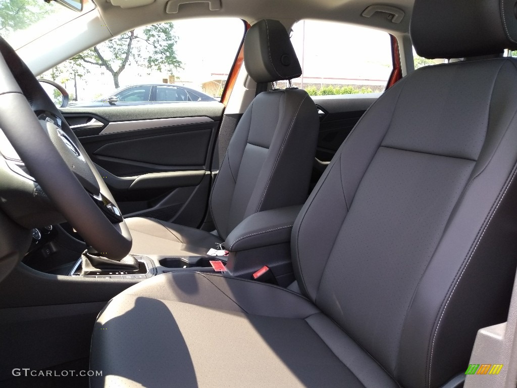 2019 Jetta SE - Habanero Orange / Titan Black photo #3