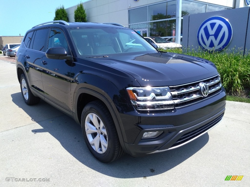Deep Black Pearl 2019 Volkswagen Atlas SE Exterior Photo #134447762