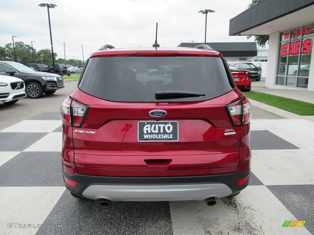 2018 Escape SEL - Ruby Red / Medium Light Stone photo #4