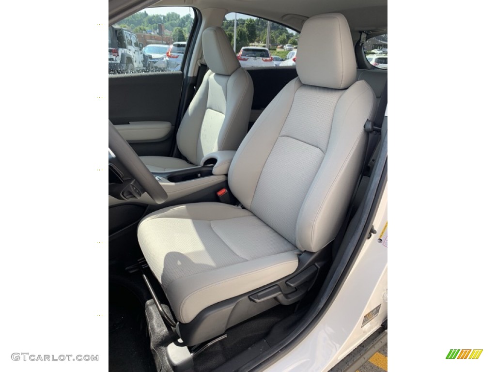 2019 HR-V EX AWD - Platinum White Pearl / Gray photo #14