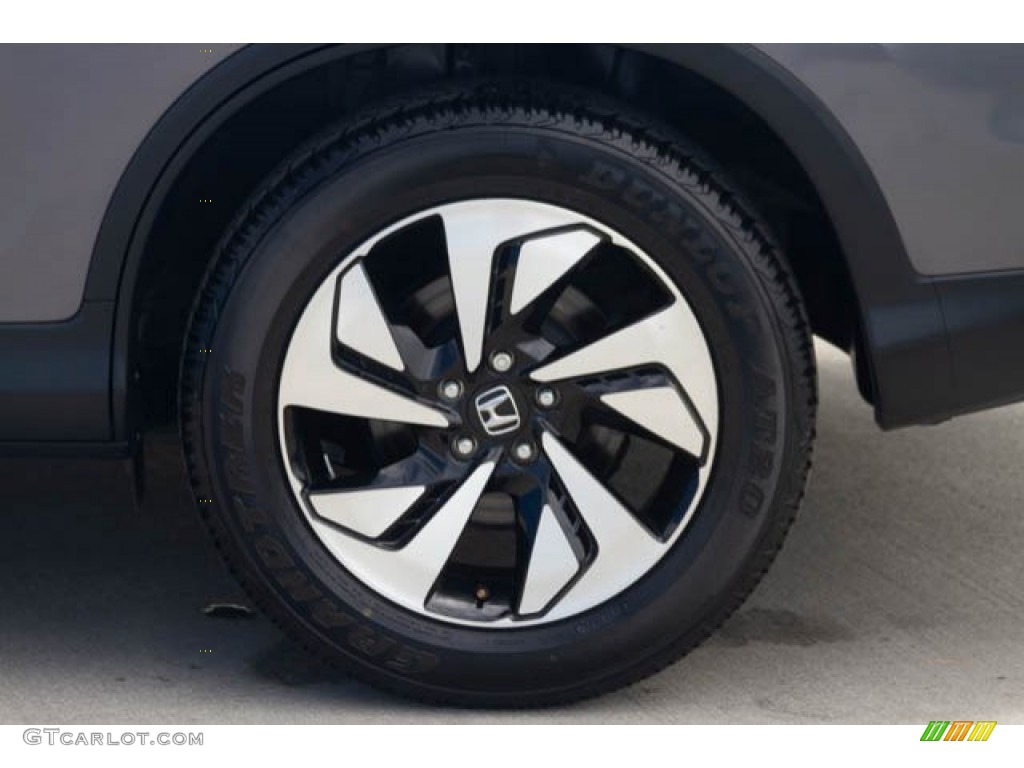 2016 CR-V Touring - White Diamond Pearl / Gray photo #36