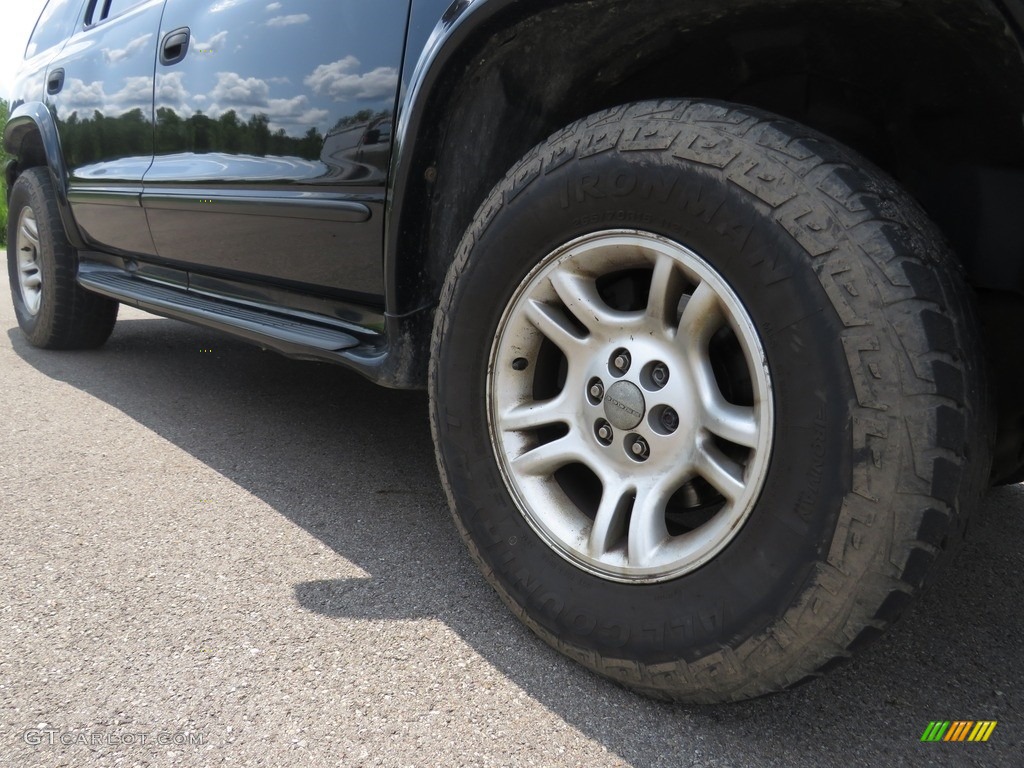2003 Durango SLT 4x4 - Black / Dark Slate Gray photo #3