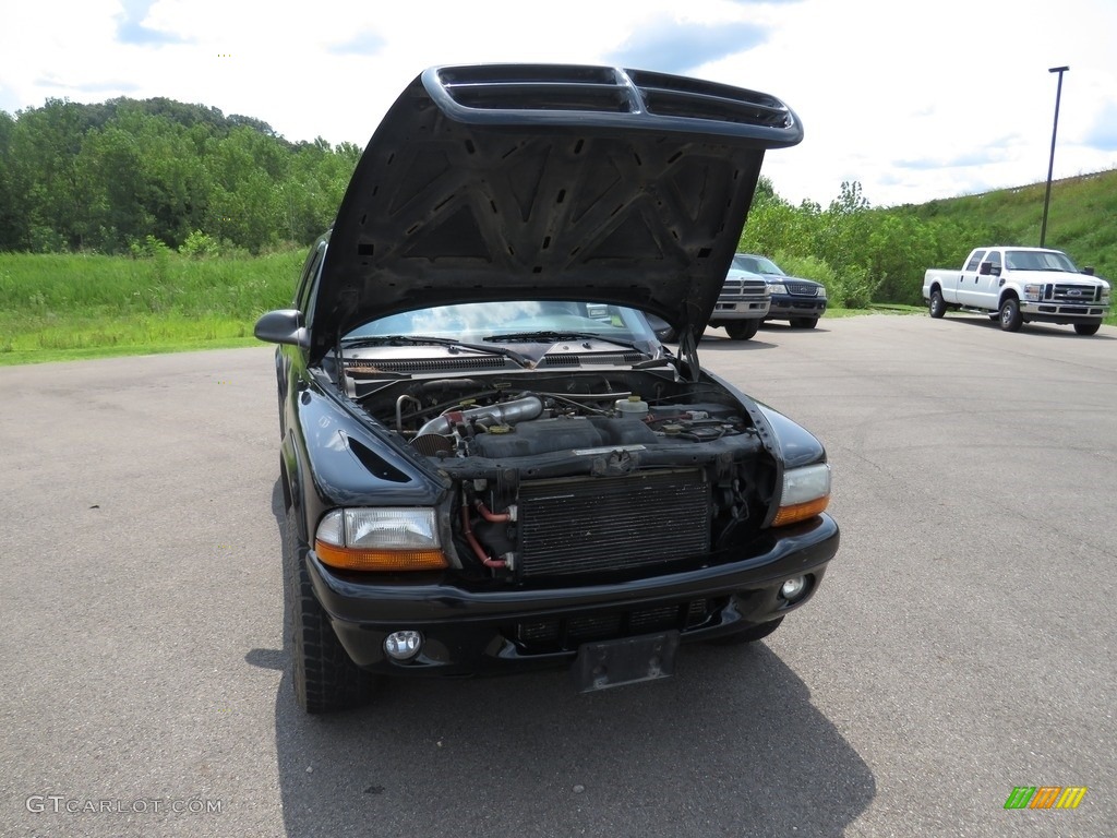 2003 Durango SLT 4x4 - Black / Dark Slate Gray photo #5
