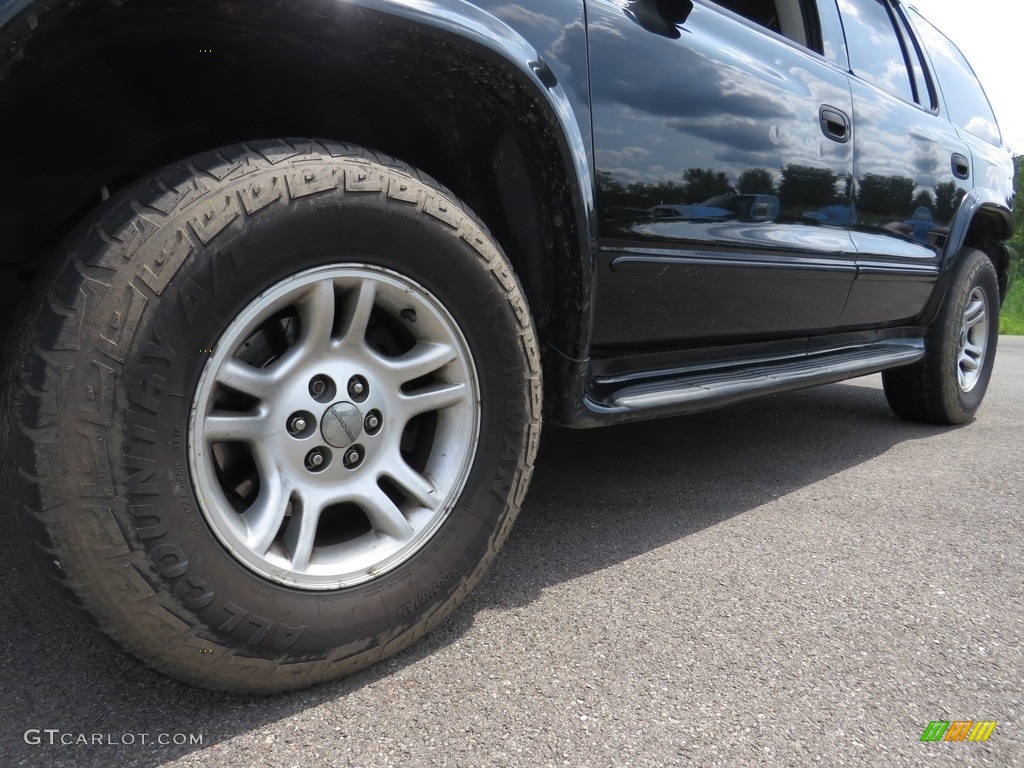 2003 Durango SLT 4x4 - Black / Dark Slate Gray photo #8