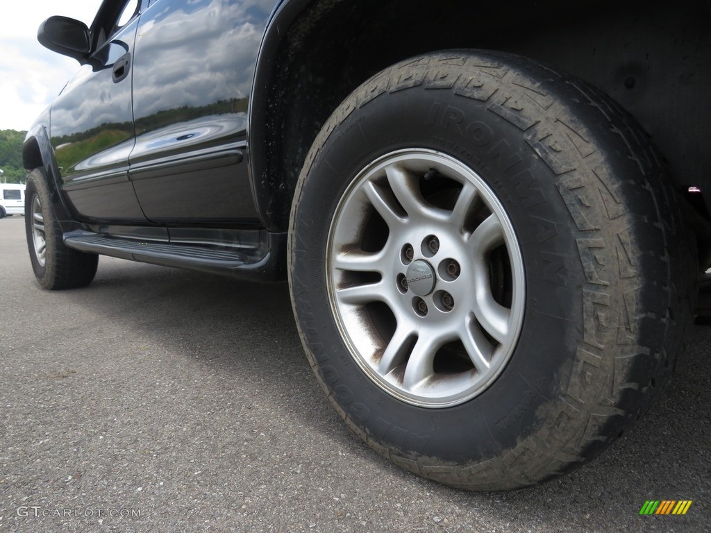 2003 Durango SLT 4x4 - Black / Dark Slate Gray photo #10