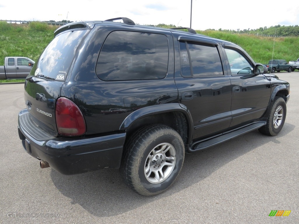 2003 Durango SLT 4x4 - Black / Dark Slate Gray photo #14