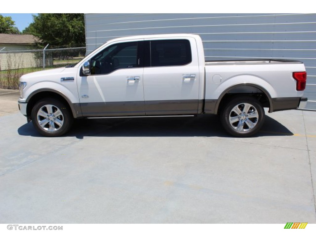 2019 F150 King Ranch SuperCrew - Oxford White / King Ranch Kingsville/Java photo #6