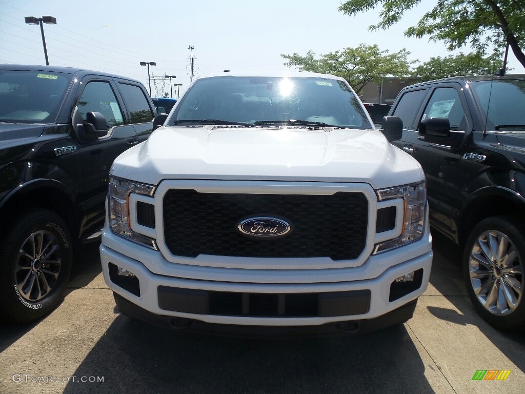 2019 F150 STX SuperCrew 4x4 - Oxford White / Black photo #2