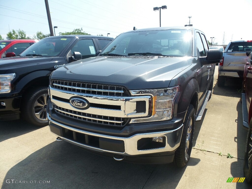 2019 F150 XLT Sport SuperCrew 4x4 - Magnetic / Earth Gray photo #1