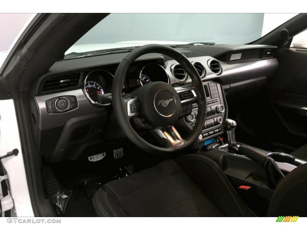 2016 Mustang GT Premium Coupe - Oxford White / California Special Ebony Black/Miko Suede photo #17